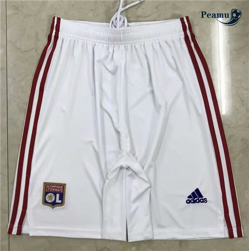 Camisola Futebol Calcoes de foot Lyon Principal Equipamento 2021-2022