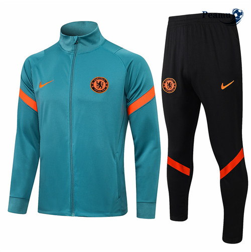 Casaco de Fato de Treino Chelsea Vert herbe 2021-2022