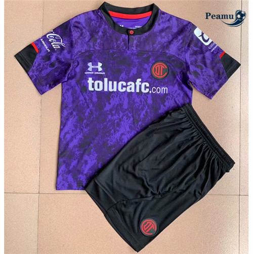 Camisola Futebol Toluca Crianças Terceiro Equipamento 2021-2022