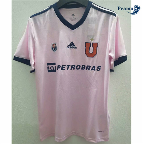 Camisola Futebol Universidad de Chile Alternativa Equipamento pink 2021-2022