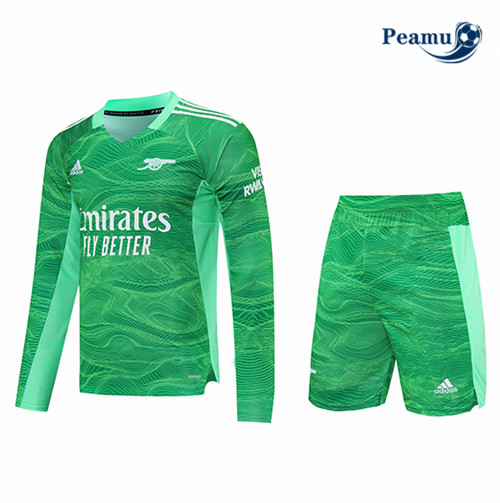 Kit Camisola Futebol Arsenal Gardien de but Manche Longue 2021-2022