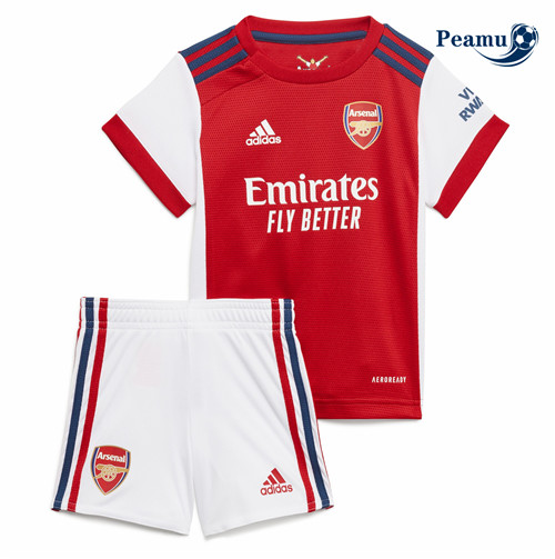 Camisola Futebol Arsenal Crianças Principal Equipamento 2021-2022