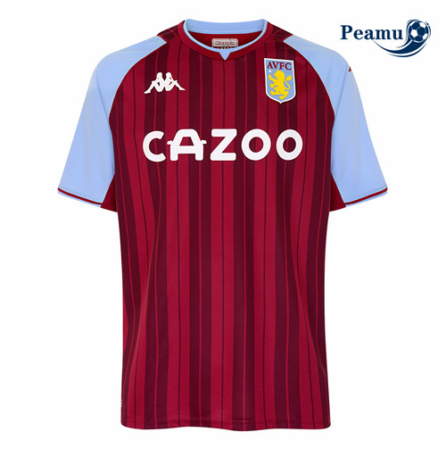 Camisola Futebol Aston Villa Principal Equipamento 2021-2022