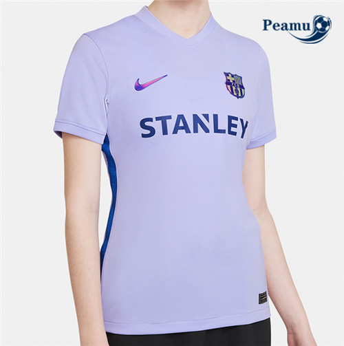 Camisola Futebol Barcelona Mulher Principal Equipamento 2021-2022