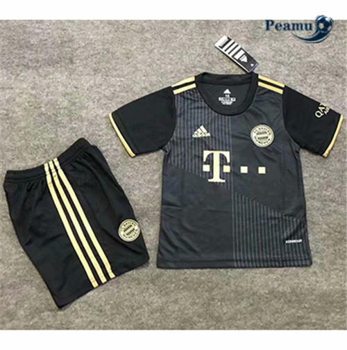 Camisola Futebol Bayern de Munique Crianças Alternativa Equipamento 2021-2022