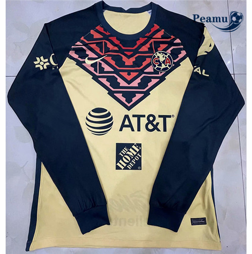 Camisola Futebol CF América Principal Equipamento Manche Longue 2021-2022