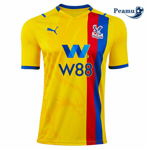 Camisola Futebol Crystal Palace Alternativa Equipamento Amarelo 2021-2022