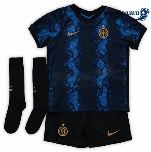 Camisola Futebol Inter Milan Crianças Principal Equipamento 2021-2022