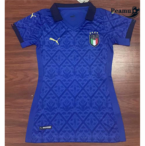 Camisola Futebol Italia Mulher Principal Equipamento 2021-2022