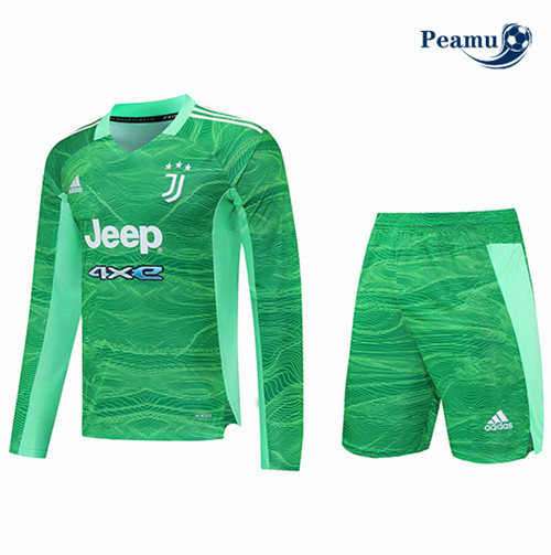 Kit Camisola Futebol Juventus Gardien de but Manche Longue 2021-2022