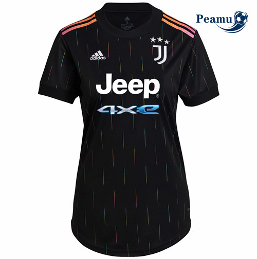Camisola Futebol Juventus Mulher Alternativa Equipamento 2021-2022