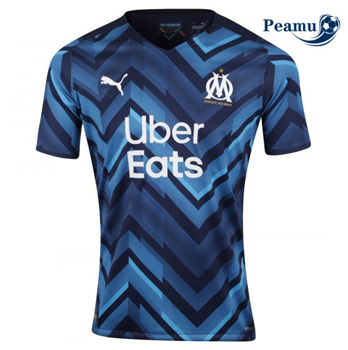 Camisola Futebol Marsella Alternativa Equipamento 2021-2022