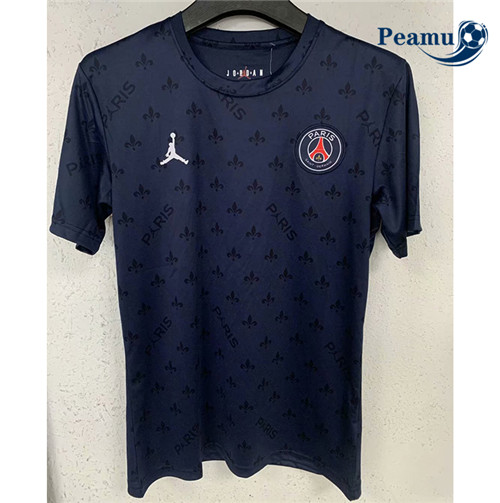 Camisola Futebol Paris PSG Azul 2021-2022