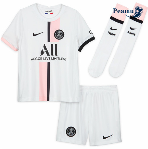 Camisola Futebol PSG Crianças Alternativa Equipamento 2021-2022