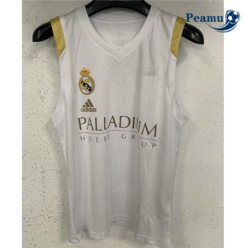 Camisola Futebol Real Madrid vest Branco 2021-2022