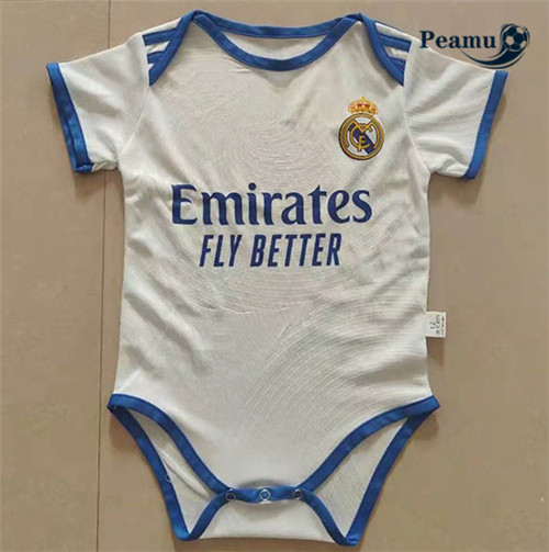 Camisola Futebol Real Madrid baby Principal Equipamento 2021-2022