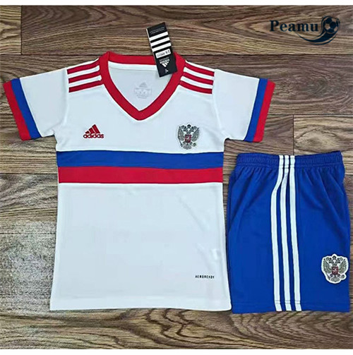 Camisola Futebol Russia Crianças Alternativa Equipamento 2021-2022