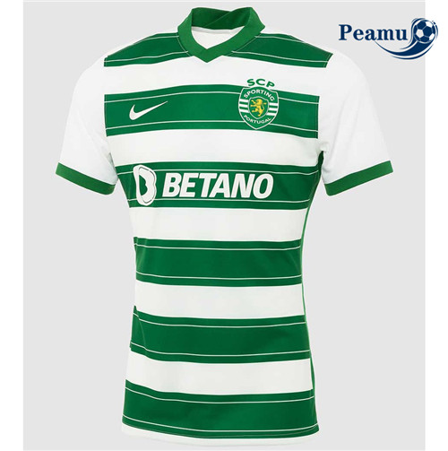 Camisola Futebol Sporting CP Principal Equipamento 2021-2022