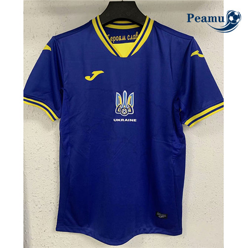 Camisola Futebol Ucrania Alternativa Equipamento 2021-2022