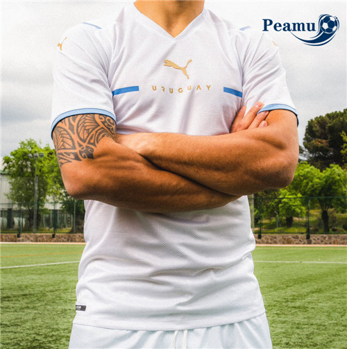 Camisola Futebol Uruguai Alternativa Equipamento 2021-2022