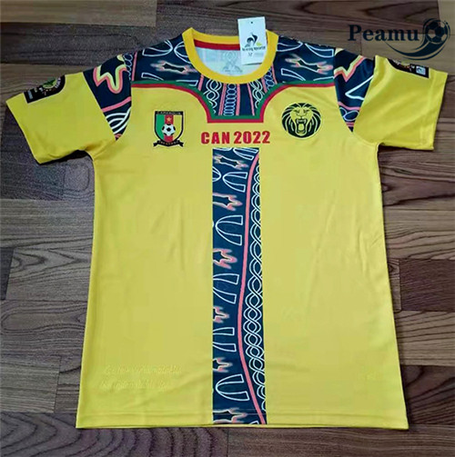 Peamu - Camisola Futebol Camarões Special Edition Amarelo 2021-2022