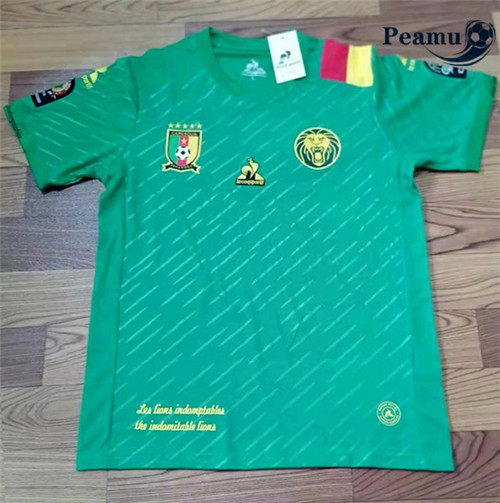 Peamu - Camisola Futebol Camarões Signature Edition Vert Fans 2021-2022