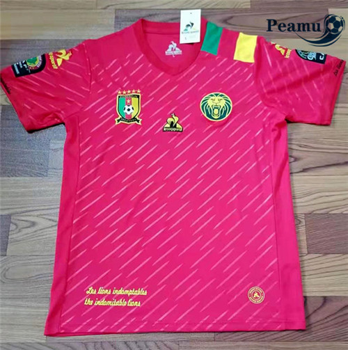 Peamu - Camisola Futebol Camarões Signature Edition Vermelho Fans 2021-2022