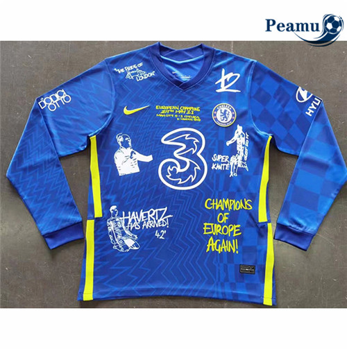 Peamu - Camisola Futebol Chelsea Special Edition Manche Longue 2021-2022