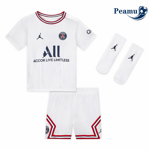 Peamu - Camisola Futebol PSG Crianças Terceiro Equipamento 2021-2022