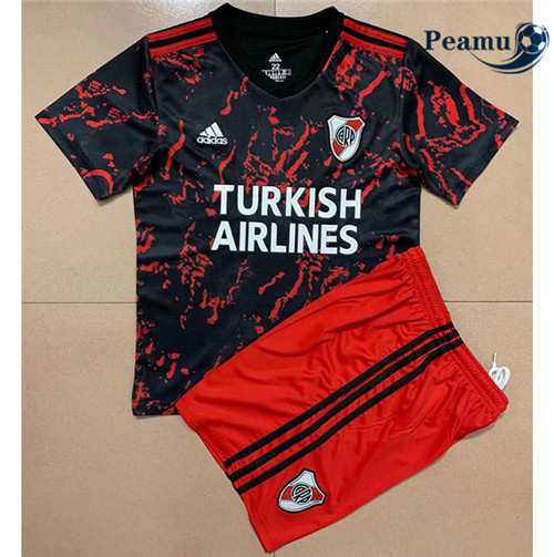 Peamu - Camisola Futebol River plate Crianças Alternativa Equipamento 2021-2022