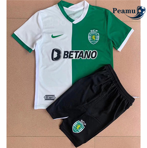 Peamu - Camisola Futebol Sporting Lisbon Crianças 2021-2022
