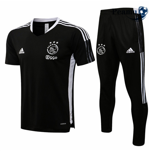 Kit Camisola Entrainement foot Ajax + Pantalon Preto 2021-2022