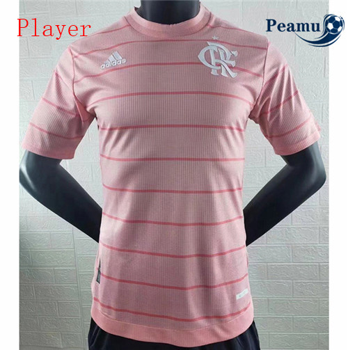 Peamu - Camisola Futebol Flamengo Player Version Gardien de but Rosa 2021-2022