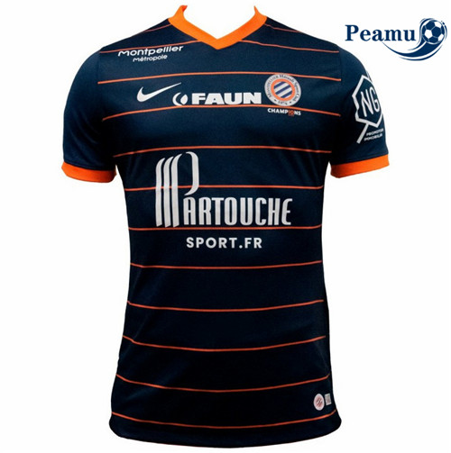 Peamu - Camisola Futebol Montpellier Principal Equipamento 2021-2022