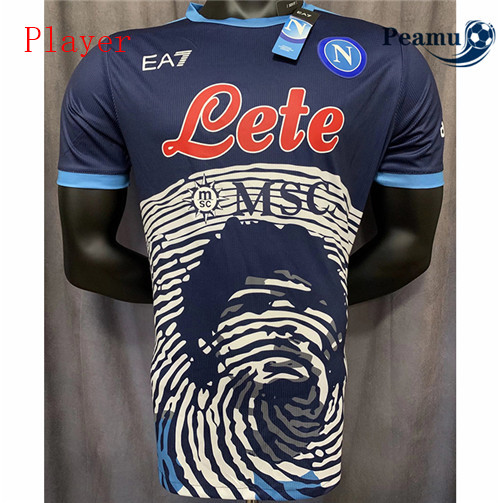 Peamu - Camisola Futebol Naples Player Version special edition Azul 2021-2022