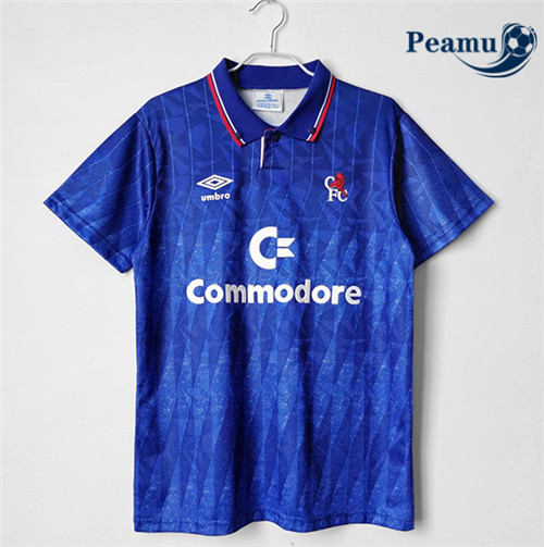 Peamu - Camisola Futebol Retro Chelsea Principal Equipamento 1989-91
