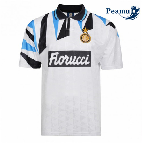 Peamu - Camisola Futebol Retro Inter milan Alternativa Equipamento 1992-93