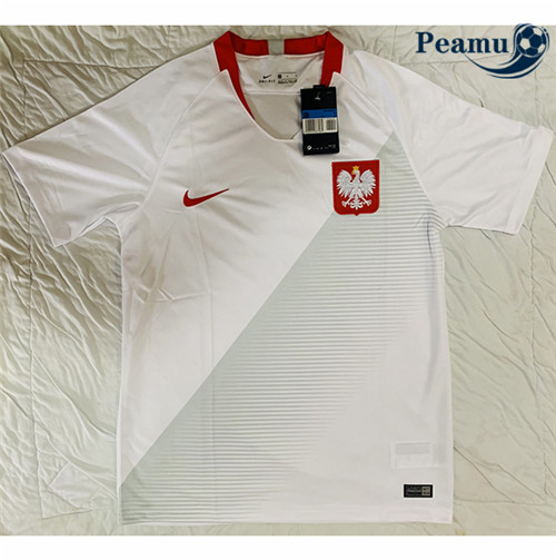 Peamu - Camisola Futebol Retro Polonia Principal Equipamento 2018
