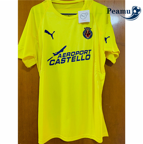 Peamu - Camisola Futebol Retro Villarreal Principal Equipamento 2005-06