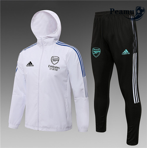 Peamu - Windrunner Fato de Treino Arsenal Branco 2021-2022