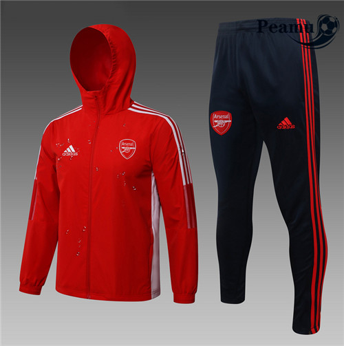 Peamu - Windrunner Fato de Treino Arsenal Vermelho 2021-2022