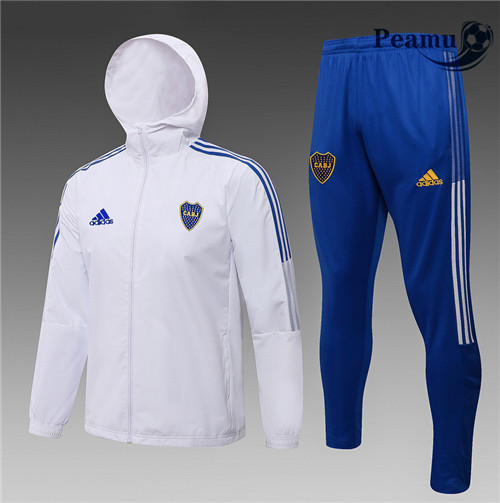 Peamu - Windrunner Fato de Treino Boca Juniors Branco 2021-2022