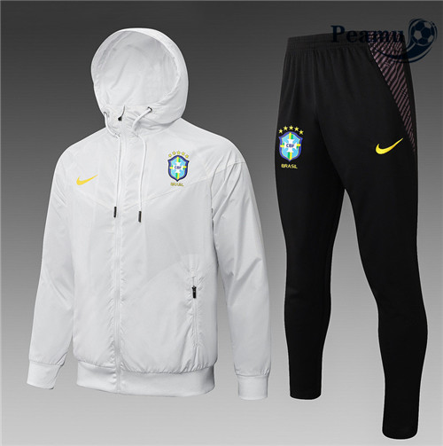 Peamu - Windrunner Fato de Treino Brasil Branco 2021-2022