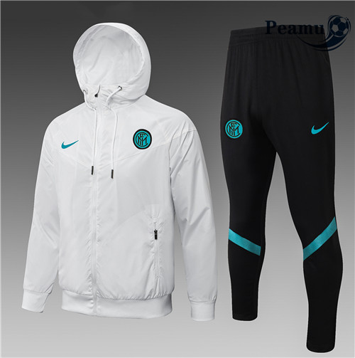 Peamu - Windrunner Fato de Treino Inter Milan Branco 2021-2022