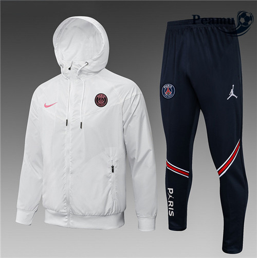 Peamu - Windrunner Fato de Treino PSG Branco 2021-2022