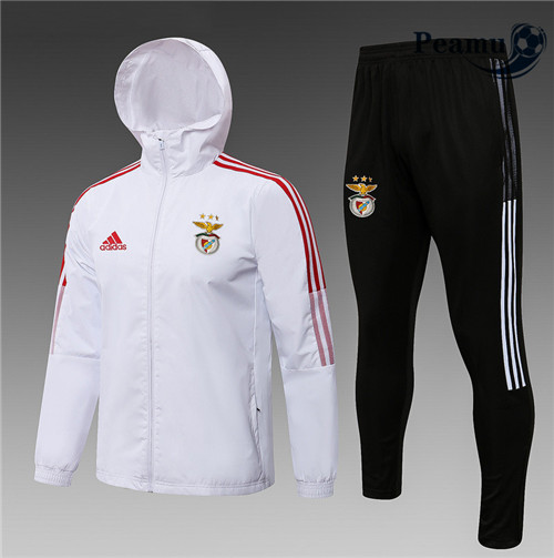 Peamu - Windrunner Fato de Treino Benfica Branco 2021-2022