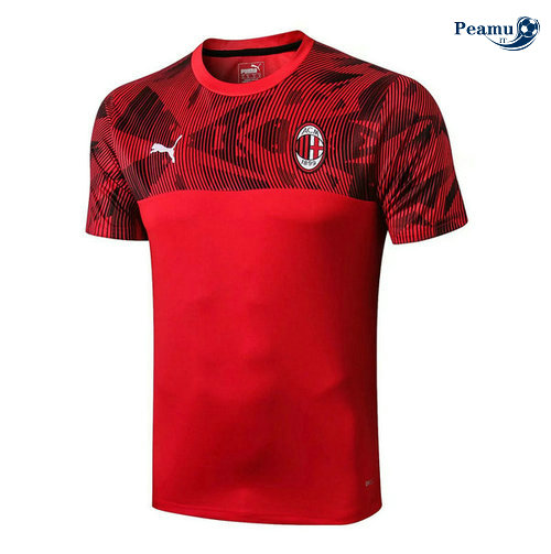 Camisola Futebol AC Milan Pre-Match Vermelho 2019-2020