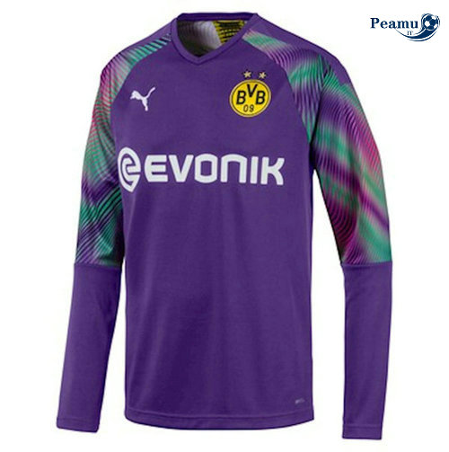 Camisola Futebol Borussia Dortmund Portiere Alternativa Equipamento Manche Longue 2019-2020