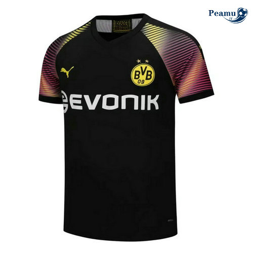 Camisola Futebol Borussia Dortmund Terceiro Equipamento Portiere Preto 2019-2020