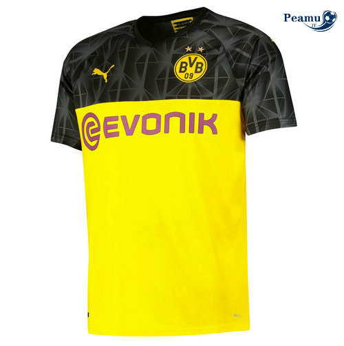 Camisola Futebol Borussia Dortmund Coupe Principal Equipamento 2019-2020